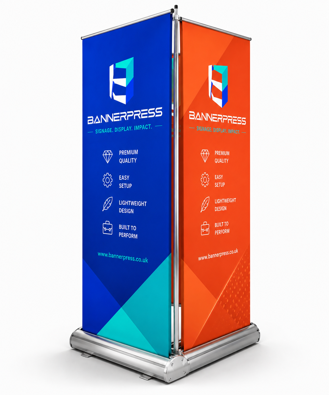 Double-Sided Roll-Up Banner Stand
