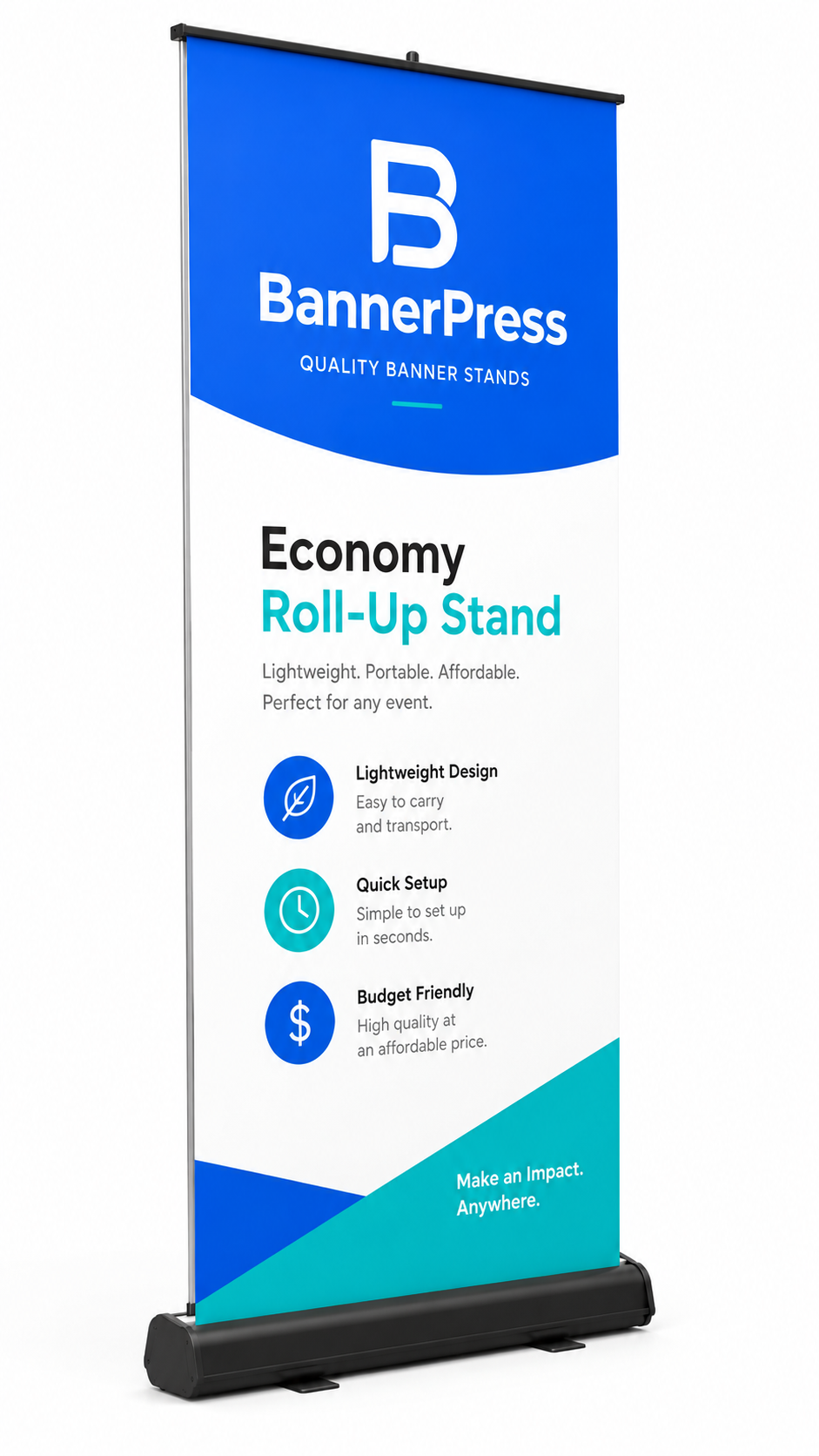 Economy Pull-Up Banner Stand