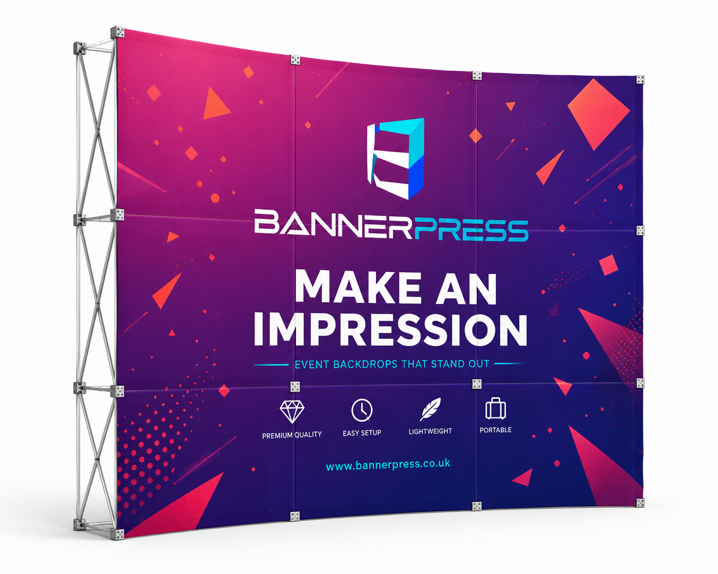 Event Backdrop Pop-Up System