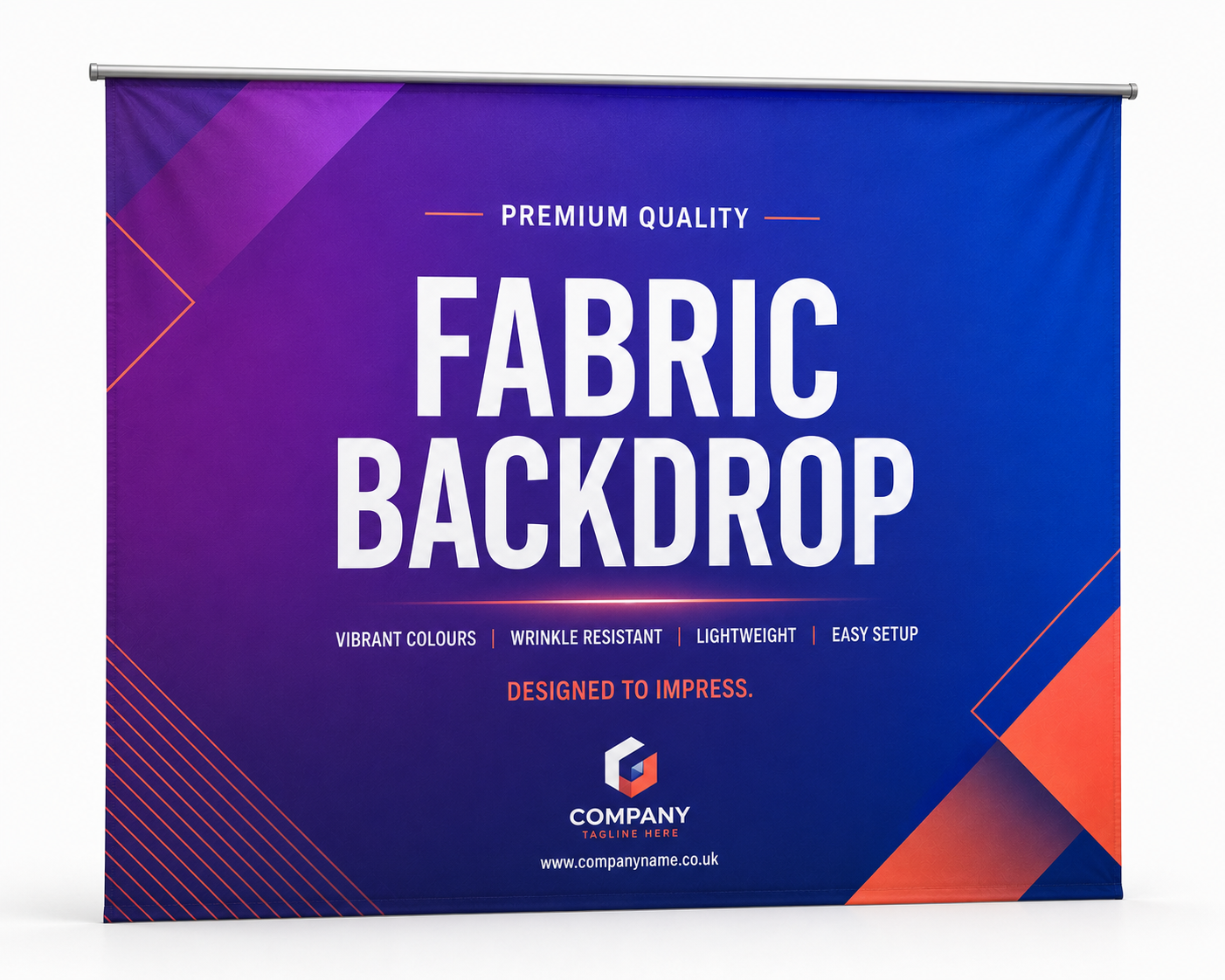 Standard Fabric Backdrop