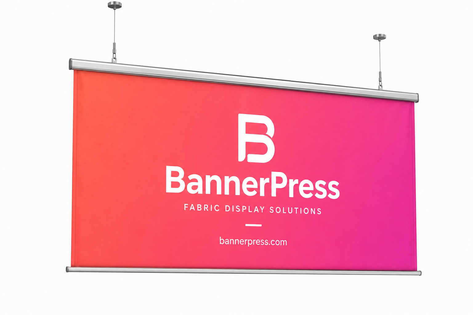 Hanging Fabric Display Banner
