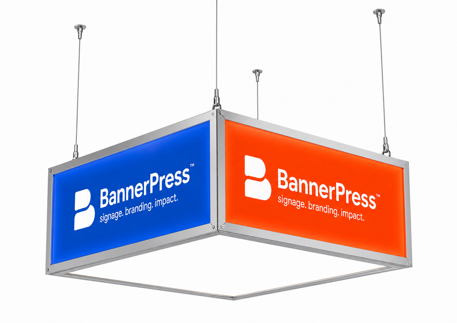 Hanging Ceiling LED Light Box