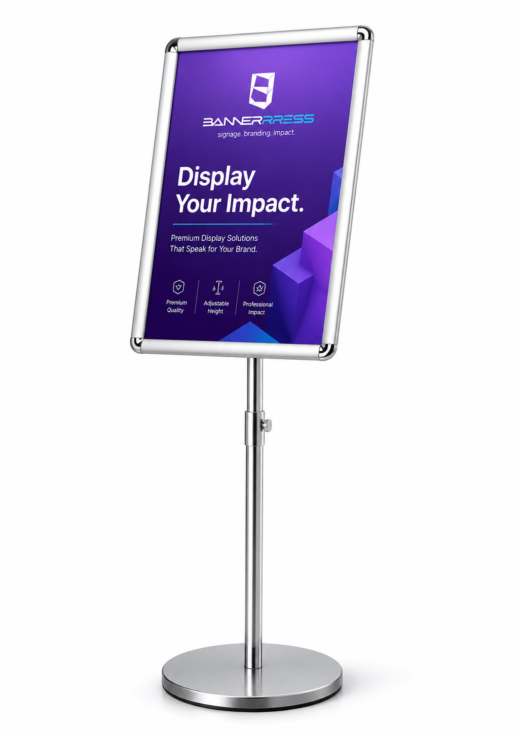 Freestanding Poster Display Stand
