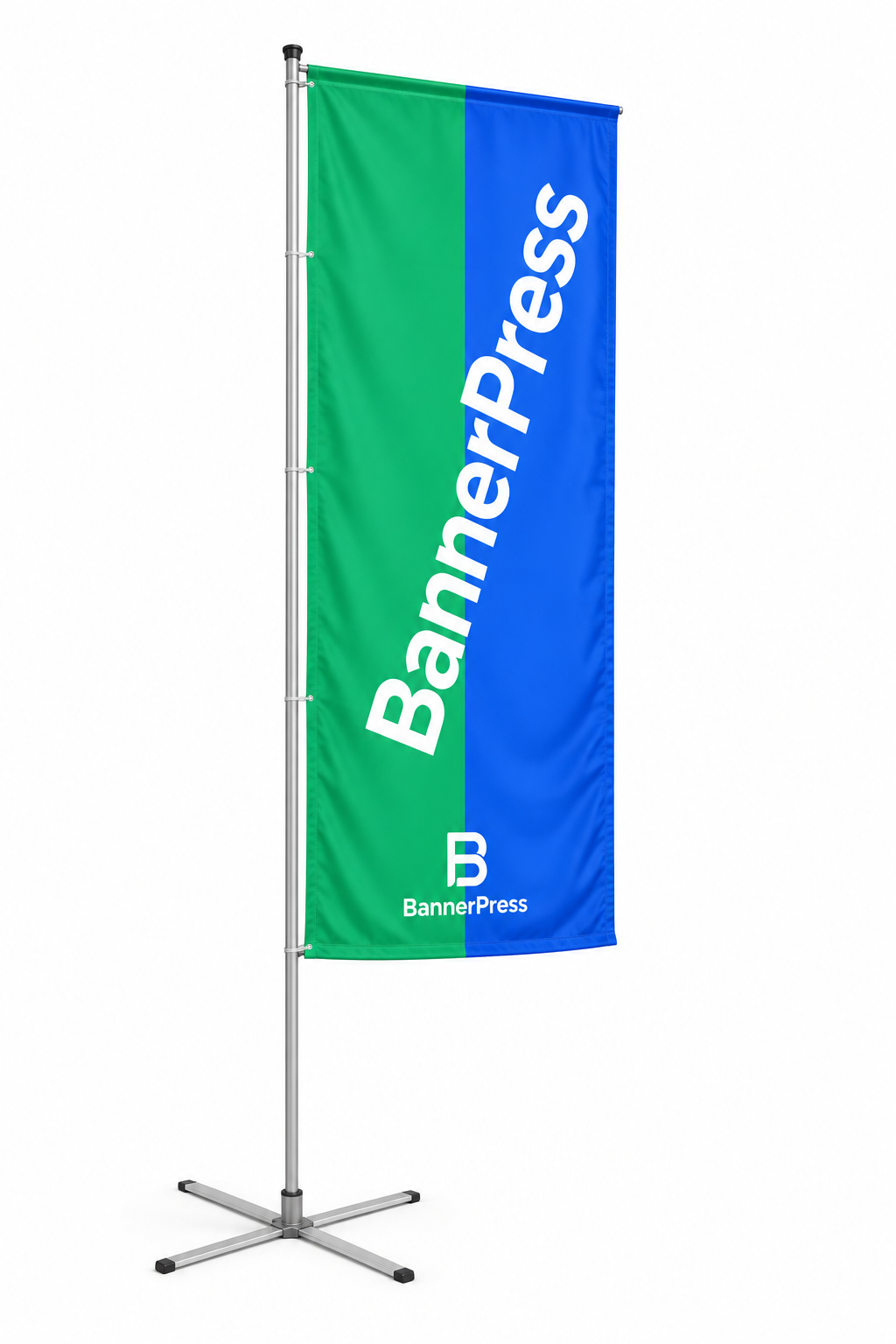 Rectangle Flag with Pole System