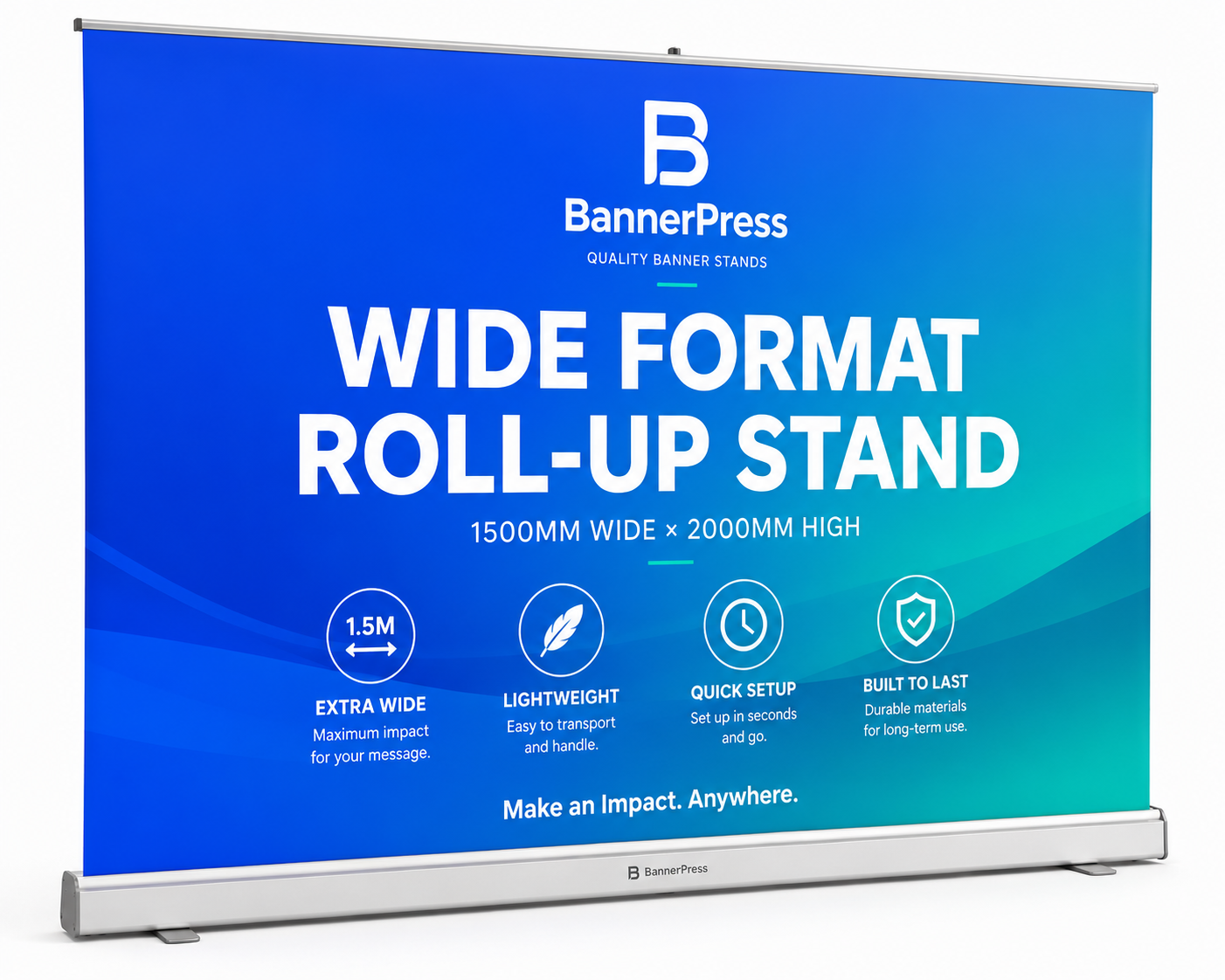 Wide-Format Roll-Up Banner 1500mm