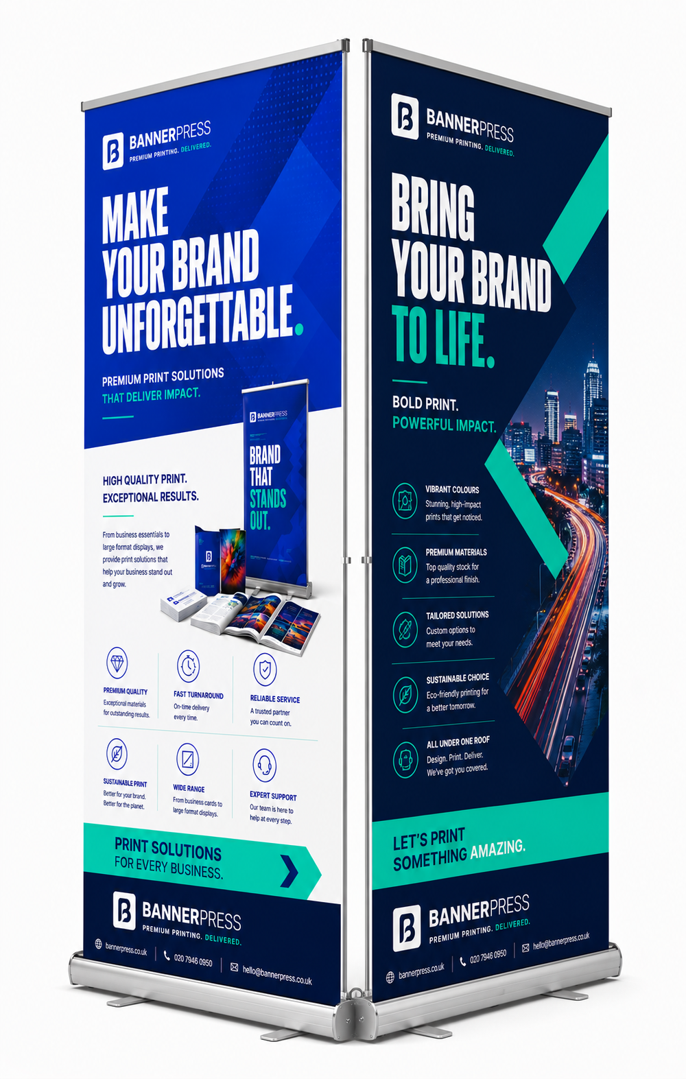 Double-Sided Roller Banner
