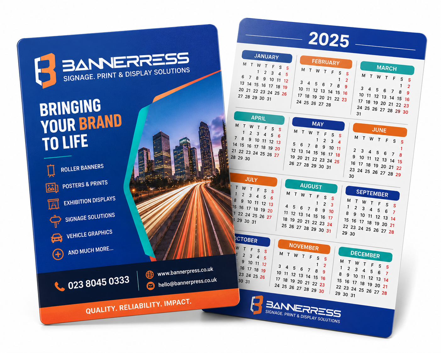 Magnetic Calendars