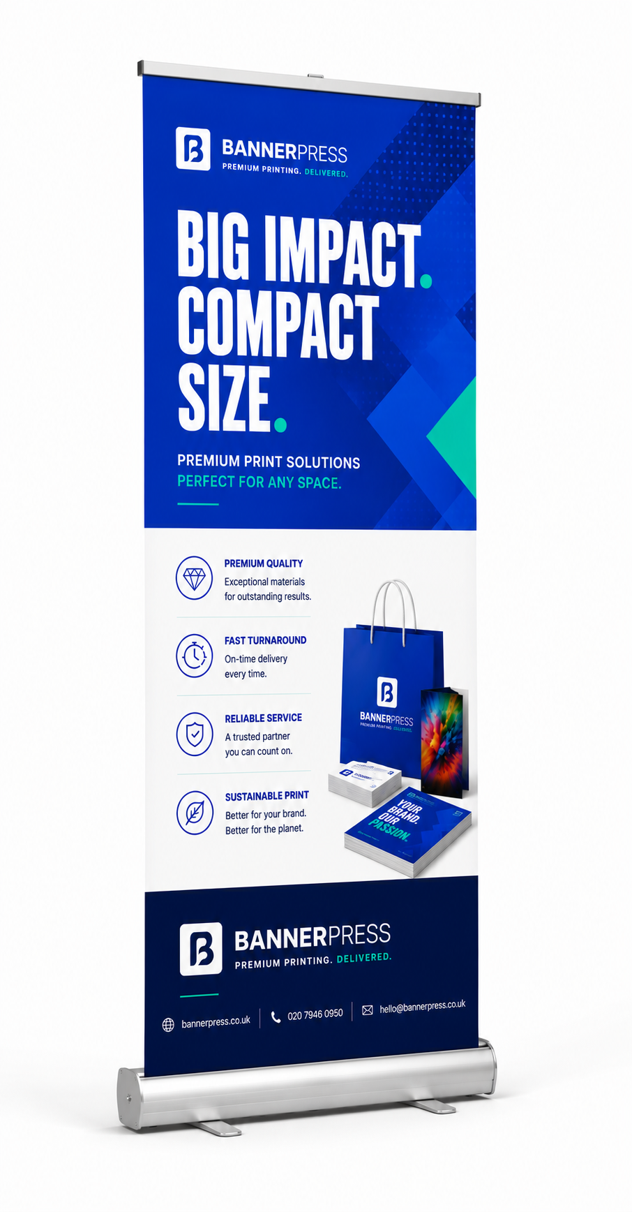 600mm Compact Roller Banner