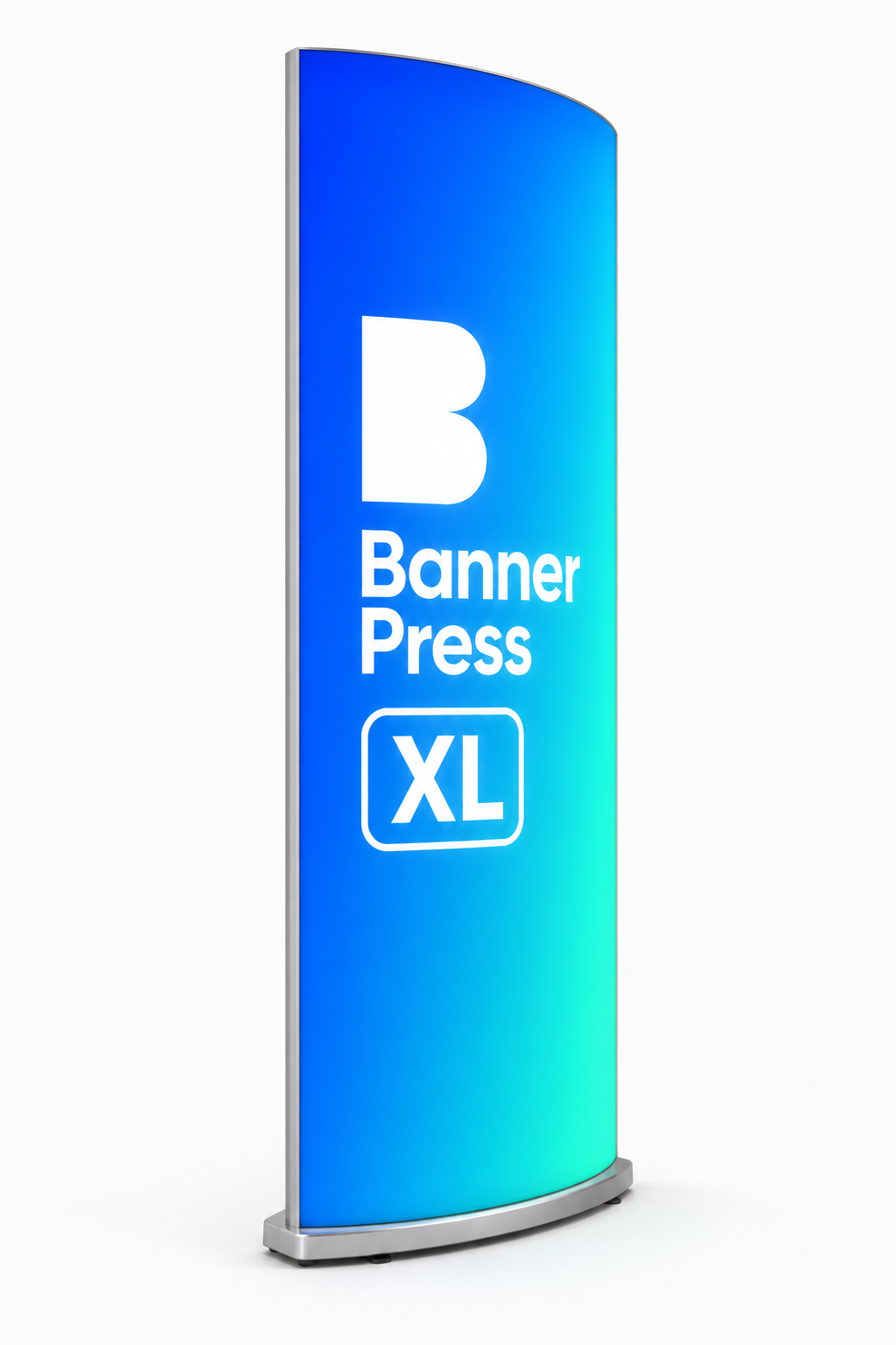 Curved LED Lightbox Tower