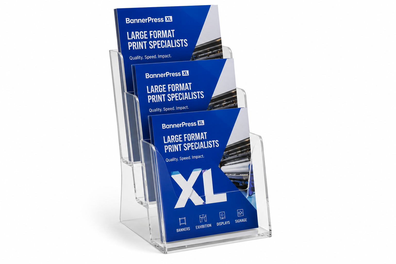 Desk Leaflet Holder A5 Triple